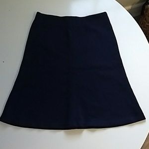 NWT Ann Taylor Loft Navy Blue Skirt